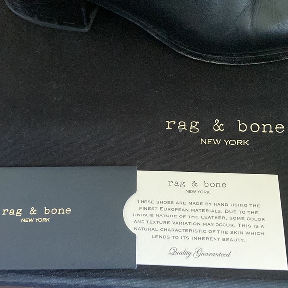 Women's Rag & Bone Wesley Boot in black, size eu 38 us 8 - Picture 5 of 10